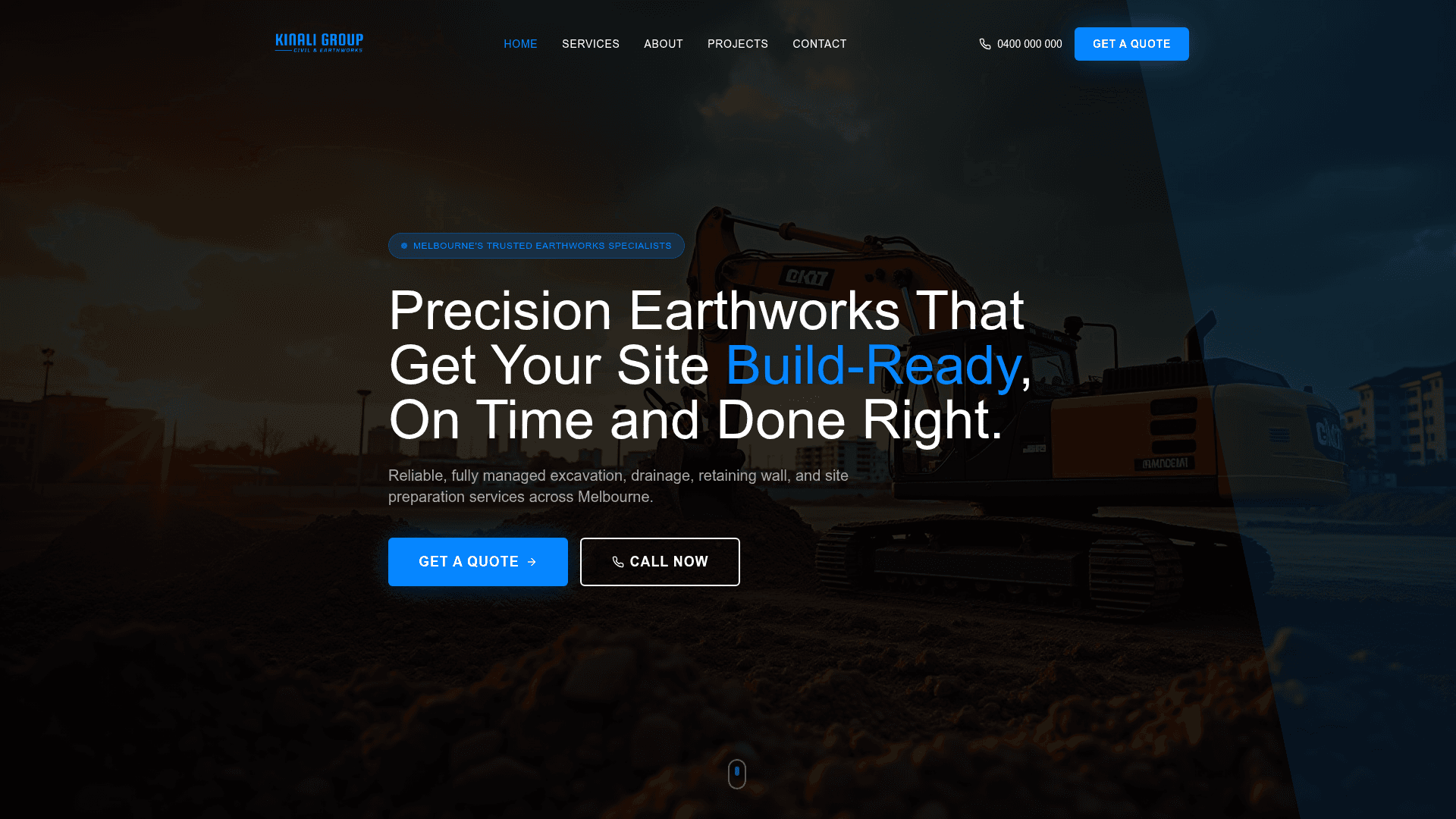 Kinali Group website