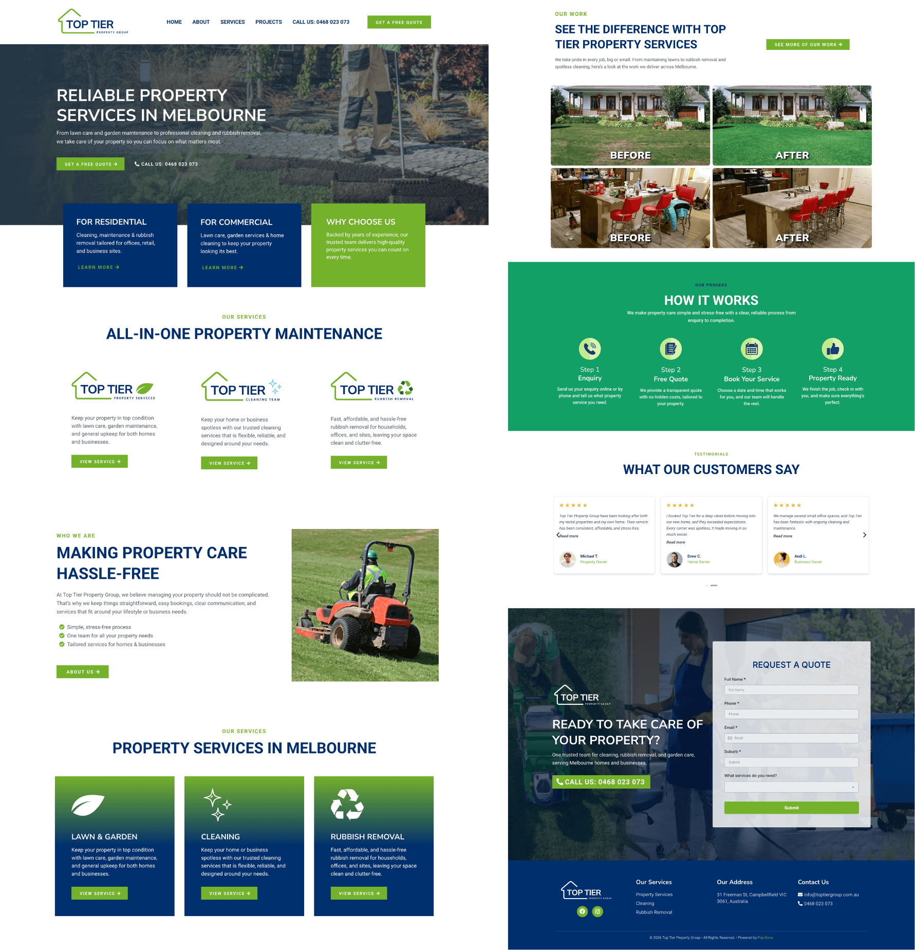 Top Tier Property Group website